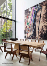 Load image into Gallery viewer, V-Leg Armless Dining Chair - Walnut.