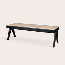Load image into Gallery viewer, Pierre Jeanneret Library Bench - Charcoal