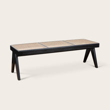 Load image into Gallery viewer, Pierre Jeanneret Library Bench - Charcoal