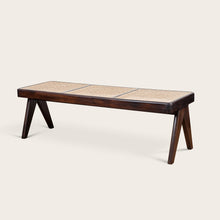 Load image into Gallery viewer, Pierre Jeanneret Library Bench - Walnut
