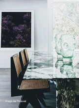 Load image into Gallery viewer, PRE-ORDER • V-Leg Armless Dining Chair - Black.