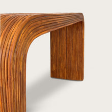 Load image into Gallery viewer, Crespi Bamboo Console Table