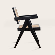 Load image into Gallery viewer, Pierre Jeanneret Desk Chair - Charcoal