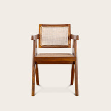 Load image into Gallery viewer, Pierre Jeanneret Office Chair - Natural Teak
