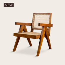 Load image into Gallery viewer, Pierre Jeanneret Easy Chair - Natural Teak