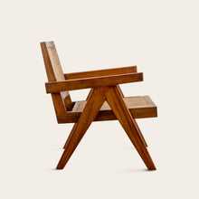 Load image into Gallery viewer, Pierre Jeanneret Easy Chair - Natural Teak