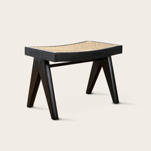 Load image into Gallery viewer, Pierre Jeanneret Low Stool - Charcoal