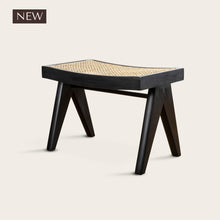 Load image into Gallery viewer, Pierre Jeanneret Low Stool - Charcoal
