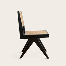 Load image into Gallery viewer, Pierre Jeanneret Armless V-Leg Chair - Charcoal