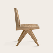Load image into Gallery viewer, Pierre Jeanneret Armless V-Leg Chair - Washed Teak