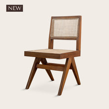 Load image into Gallery viewer, Pierre Jeanneret Armless Chair - Natural Teak