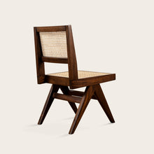 Load image into Gallery viewer, Pierre Jeanneret Armless V-Leg Chair - Walnut