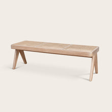 Load image into Gallery viewer, Pierre Jeanneret Library Bench - Washed Teak
