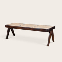 Load image into Gallery viewer, Pierre Jeanneret Library Bench - Walnut
