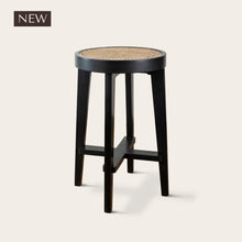 Load image into Gallery viewer, Pierre Jeanneret High Stool - Charcoal
