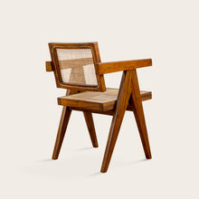Load image into Gallery viewer, Pierre Jeanneret Office Chair - Natural Teak
