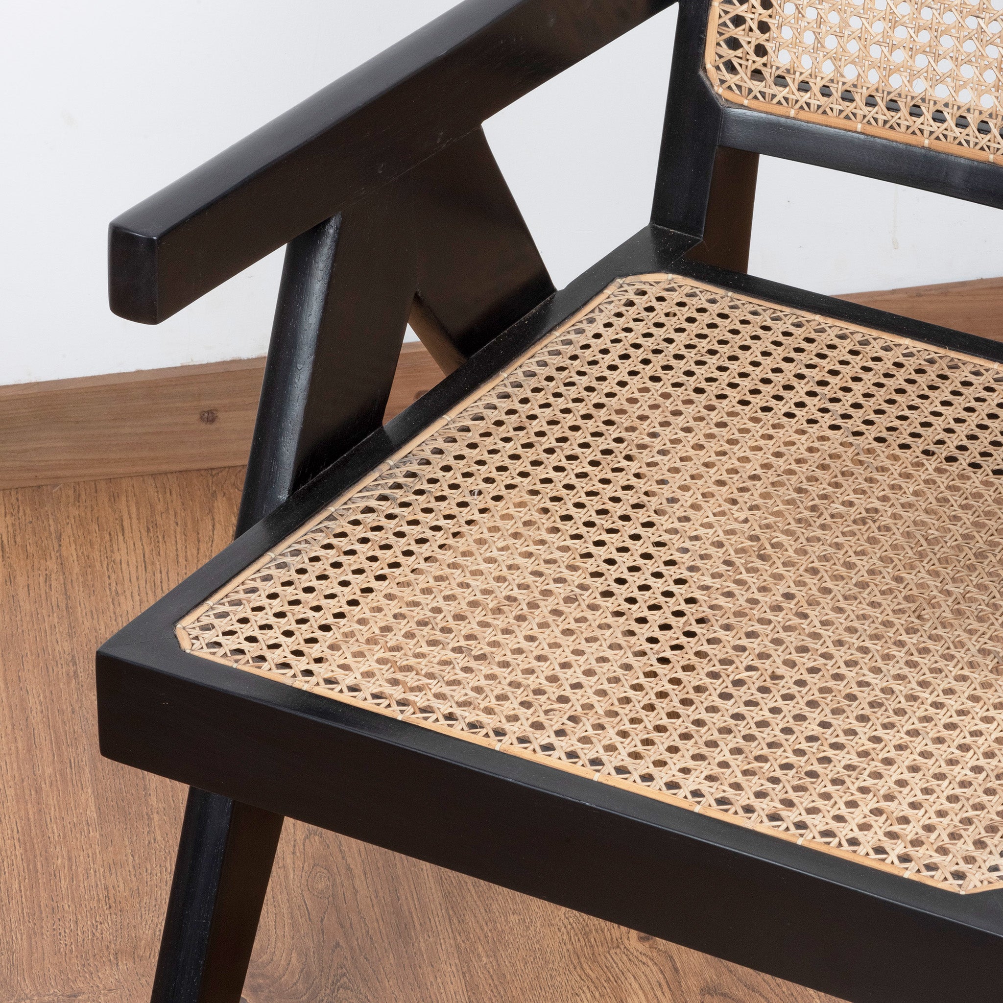 Pierre Jeanneret Easy Chair - Charcoal | East of Baku