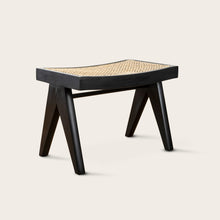 Load image into Gallery viewer, Pierre Jeanneret Low Stool - Charcoal
