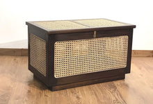 Load image into Gallery viewer, Rattan Trunk - Small - Walnut.
