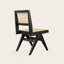 Load image into Gallery viewer, Pierre Jeanneret Armless V-Leg Chair - Charcoal
